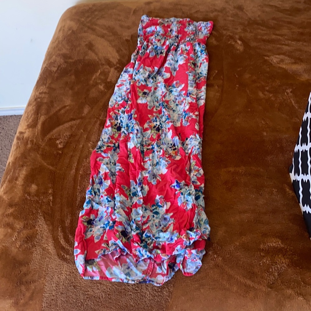 Floral target dress